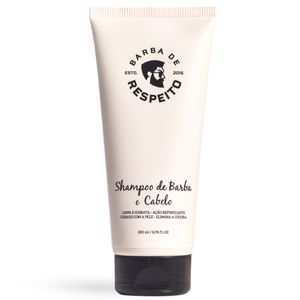 Shampoo de Barba 200ml - 4POR1 - Barba de Respeito
