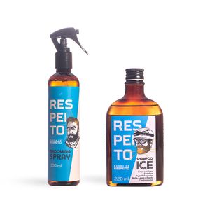 KIT CABELO LIMPO E NO ESTILO (01 Grooming Spray 300ml + 01 Shampoo Ice 220ml)