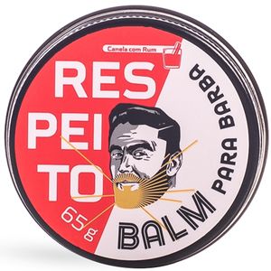 Balm Para Barba - Barba De Respeito - 65g - Canela com Rum