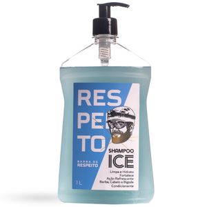 Shampoo Ice Barba de Respeito - 1L